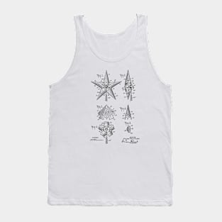 STAR VINTAGE PATENT DRAWING Tank Top